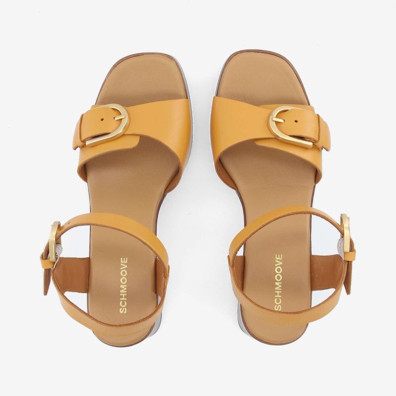 ANJA SANDALE W - NAPPA - YELLOW